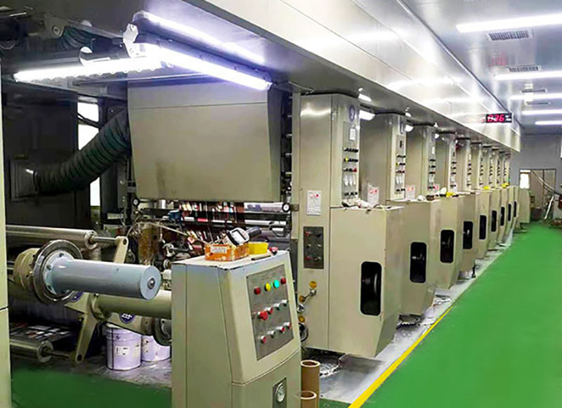 高速九色印刷机