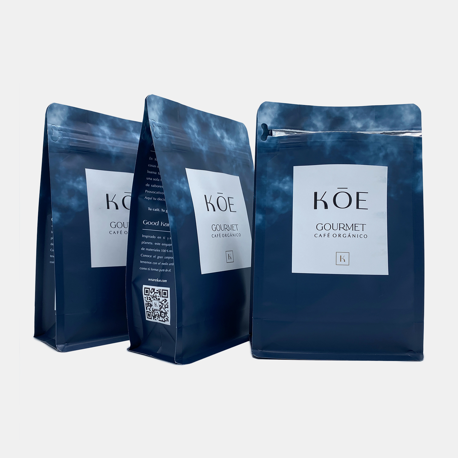 定制八边封咖啡包装袋食品包装袋自立铝箔袋 单向气阀咖啡袋